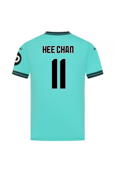 Wolves Hee-chan Hwang #11 Jalkapallovaatteet Vieraspaita 2025-26 Lyhythihainen Wolves Hee-chan Hwang #11 Jalkapallovaatteet Vieraspaita 2025-26 Lyhythihainen